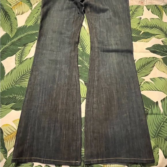 EUC AG Adriano Goldschmied Size 28R The Legend Flair Leg Jeans in Dark Wash - Picture 6 of 6